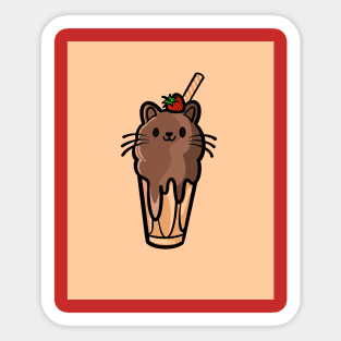 Icecream bear Sticker